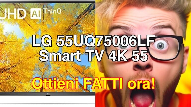 LG 43UQ75006LF Recensione Dettagliata: Caratteristiche e Prestazioni del Nuovo Smart TV