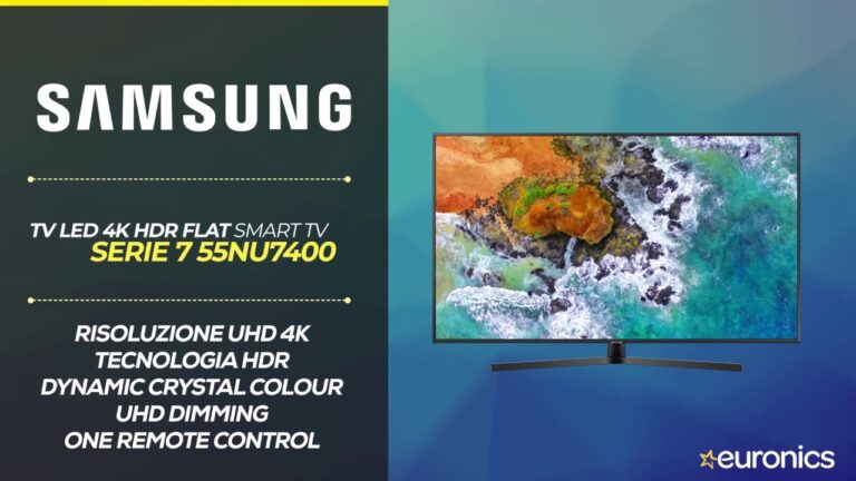Samsung UE55NU7400U Recensione: Dettagli, Prezzi e Prestazioni del TV 4K Smart